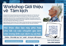 Workshop trải nghiệm Tâm kịch [5/7/2026]